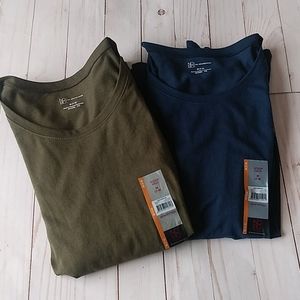NWT 2 No Boundaries long sleeve tee sh